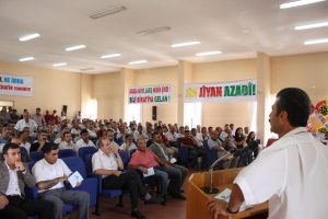 Şube başkanımız Mehmet Doğu veda etti