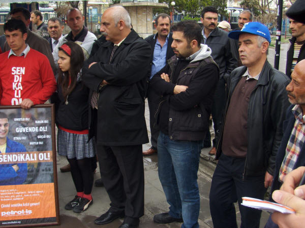 'Sendikalı Ol!' kampanyası Ankara Sincan'da