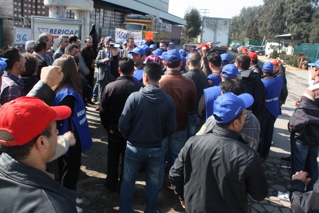 Genel başkanlardan Bericap'a destek ziyareti