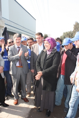 Genel başkanlardan Bericap'a destek ziyareti