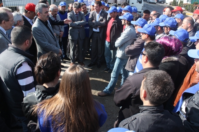 Genel başkanlardan Bericap'a destek ziyareti