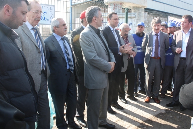 Genel başkanlardan Bericap'a destek ziyareti