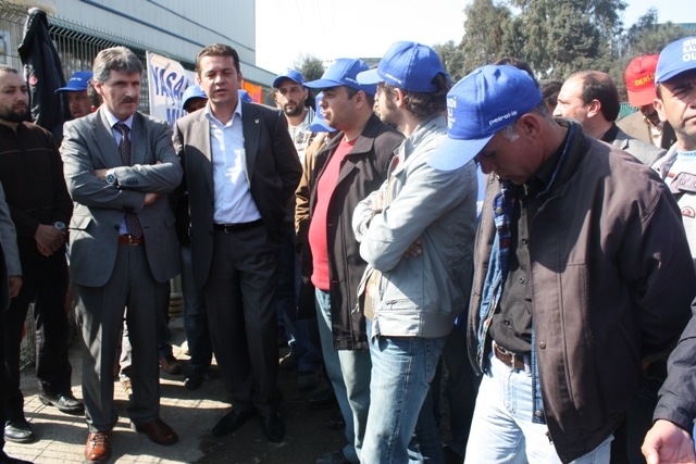 Genel başkanlardan Bericap'a destek ziyareti