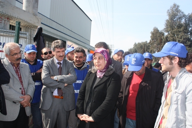 Genel başkanlardan Bericap'a destek ziyareti