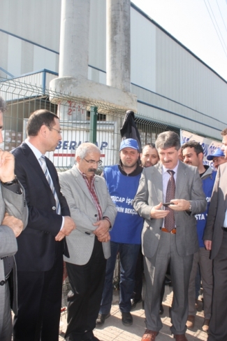 Genel başkanlardan Bericap'a destek ziyareti