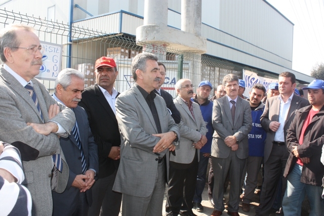 Genel başkanlardan Bericap'a destek ziyareti