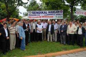 Türkel’in 9 gün süren oturma eylemi sona erdi