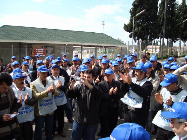 Toros Tarım'da grev başladı