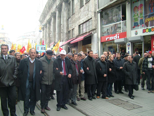 Taksim'de İsrail protestosu