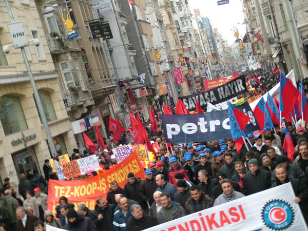 Taksim'de İsrail protestosu