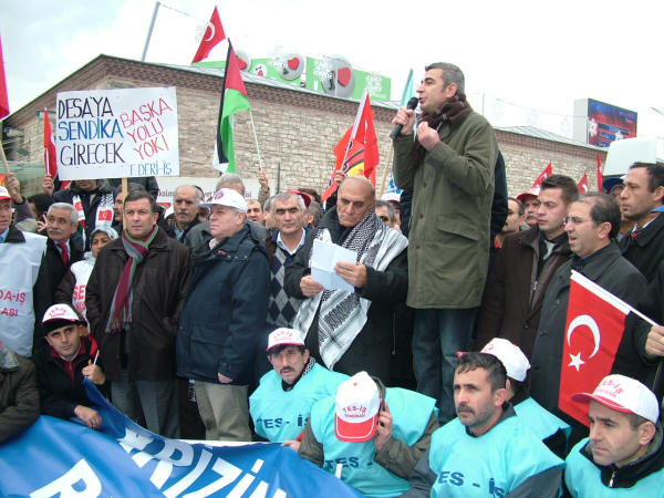 Taksim'de İsrail protestosu