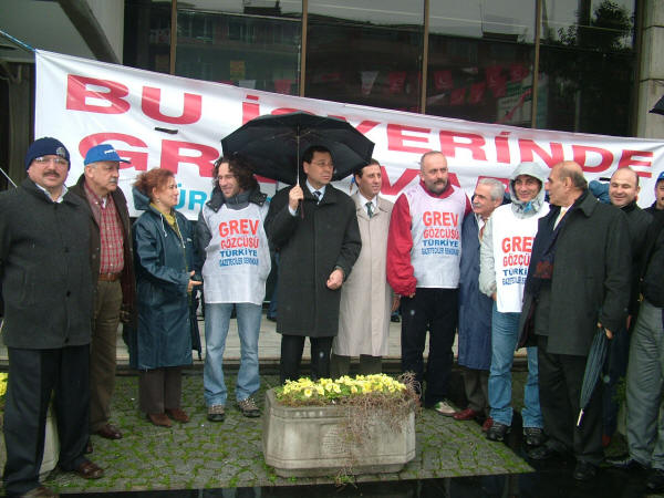 ATV-Sabah Çalışanlarının Grevine Destek