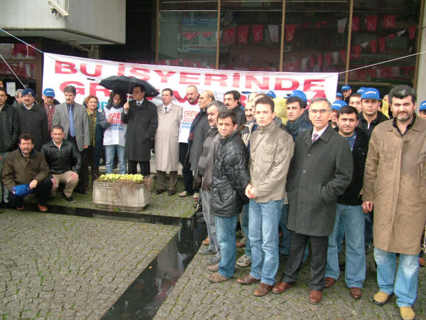 ATV-Sabah Çalışanlarının Grevine Destek