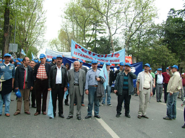 Baskıya rağmen Taksim'e çıkıldı