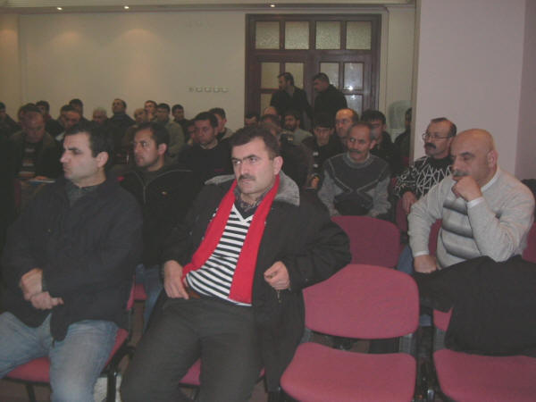 Sincan işçileri krizi tartıştı