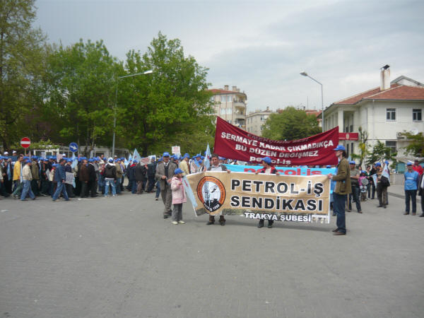 Trakya'da 1 Mayıs kutlandı