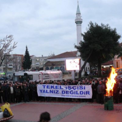 Hergün çoğalarak eylemlere devam ediyoruz