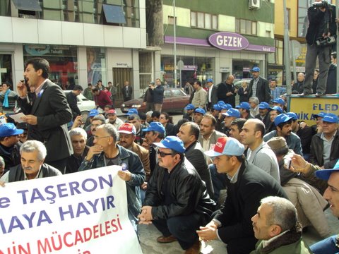 Tekel İşçileriyle dayanışma
