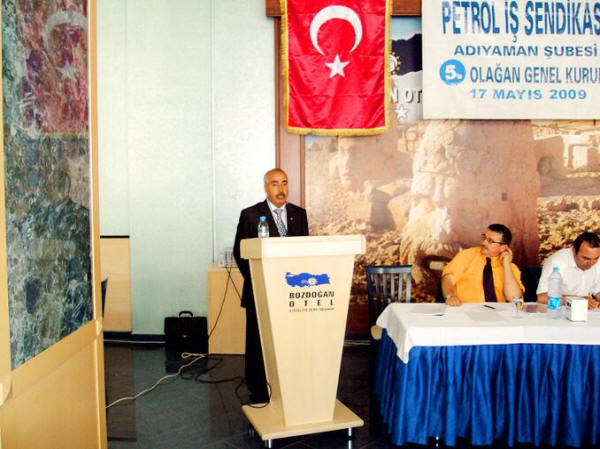 Adıyaman Şubemizin yeni Başkanı Zeynal Eroğlu