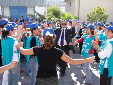 Novamed grevi coşkulu başladı