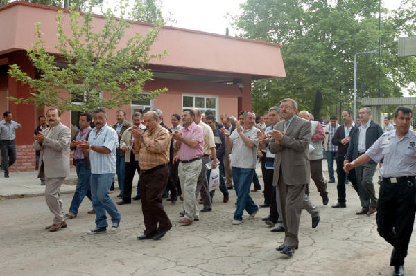 MKEK'de işe 1 saat geç başlandı