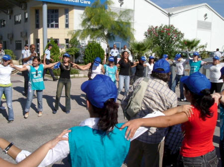 Novamed grevi coşkulu başladı