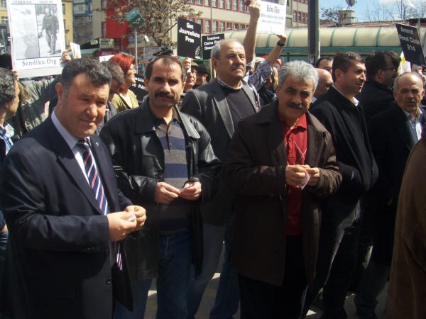 Ankara'da 'Gazetecilere Özgürlük' yürüyüşü