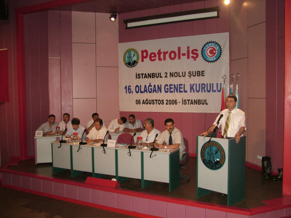 İstanbul 2 No'lu şubede 16. Genel Kurul