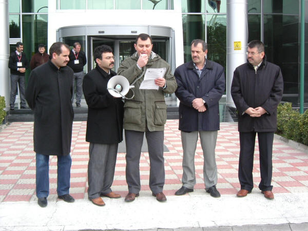 TPAO ve BOTAŞ'ta TİS’e yönelik uyarı eylemleri