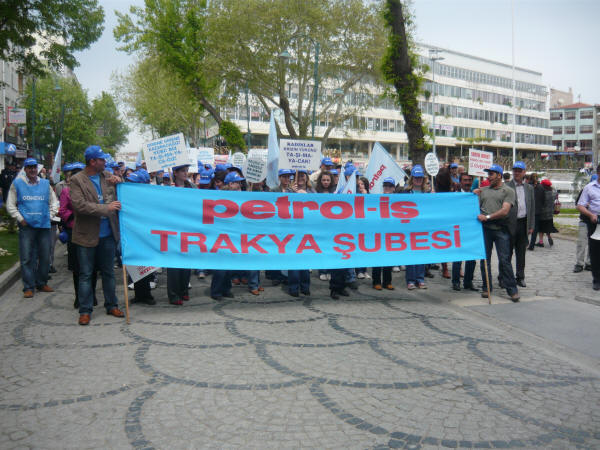 Trakya'da 1 Mayıs kutlandı