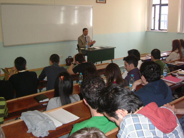 Genel Başkanımız Çalışma Ekonomisi Bölümü Öğrencileri ile birarada