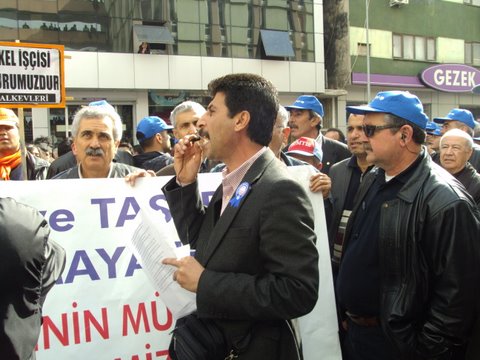 Tekel İşçileriyle dayanışma