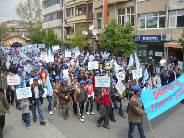 Trakya'da 1 Mayıs kutlandı