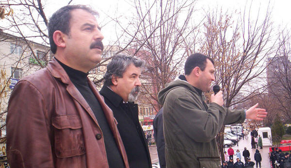 TEGA grevine destek eylemi