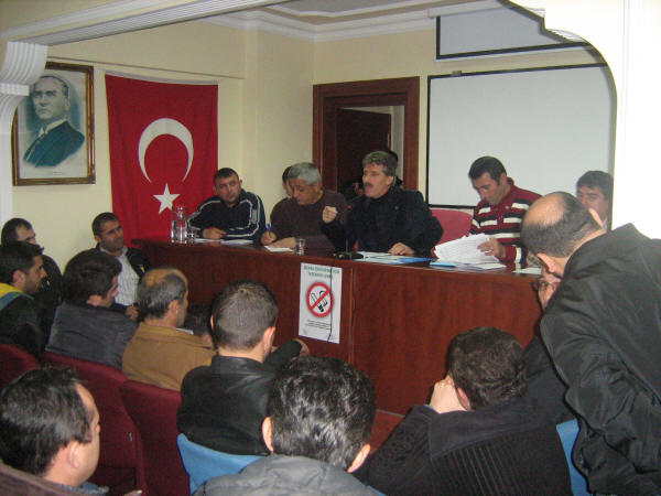 Tekno Kauçuk'ta yaşanan sorunlar değerlendirildi