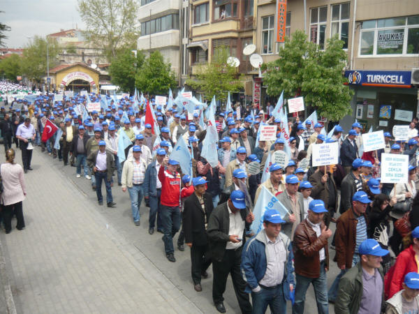 Trakya'da 1 Mayıs kutlandı