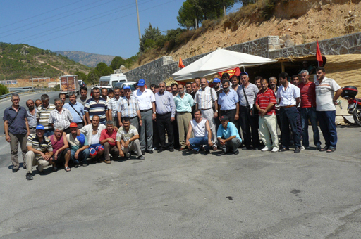 Kent A.Ş. işçilerini ziyaret