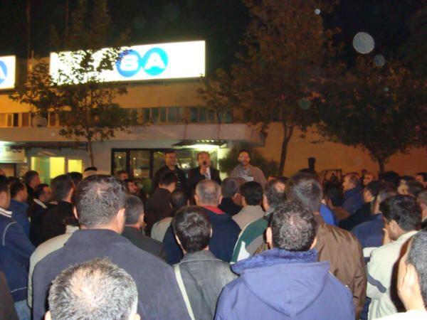 Avdansa Sasa’da uyarı eylemi