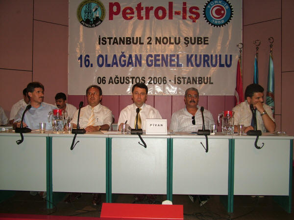 İstanbul 2 No'lu şubede 16. Genel Kurul