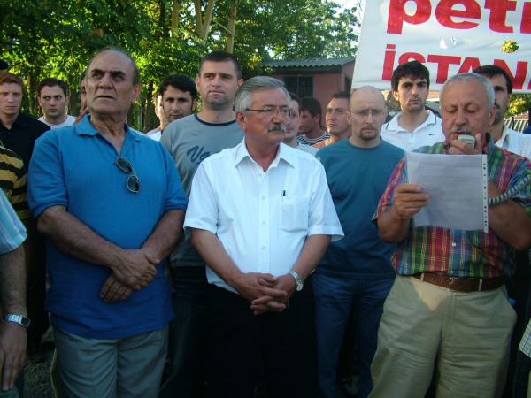 Kadıoğlu Kozmetik işçisi boyun eğmeyecek