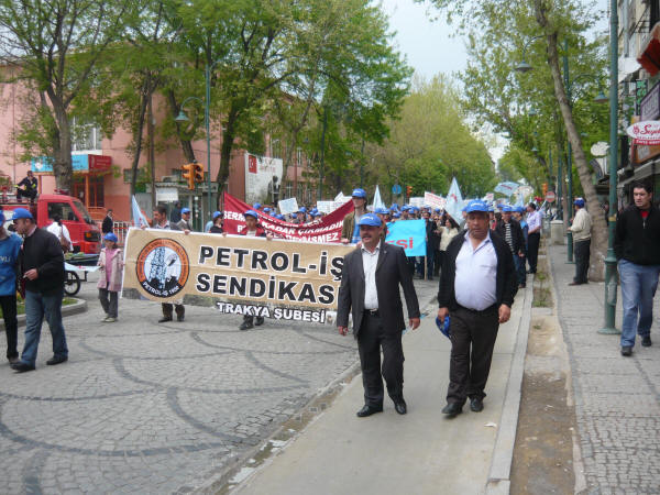 Trakya'da 1 Mayıs kutlandı