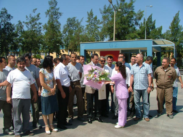 Dyo boya fabrikası ziyareti