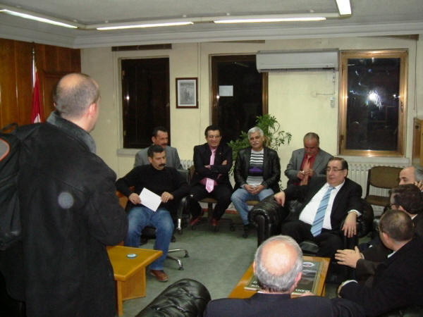 Belediye Başkanları Şubemizi ziyaret ettiler