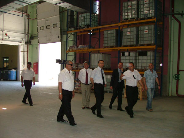 Dyo boya fabrikası ziyareti