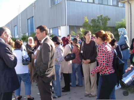 Novamed grevi coşkulu başladı