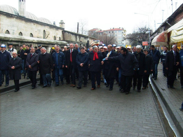 Lüleburgaz'da emek platformu mitingi