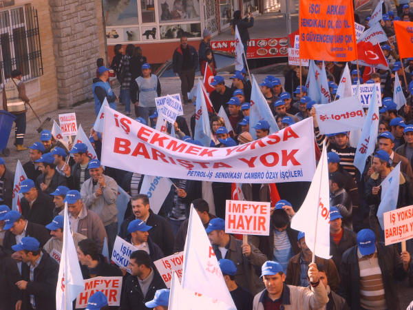 Krizin yükünü ödemeyeceğiz