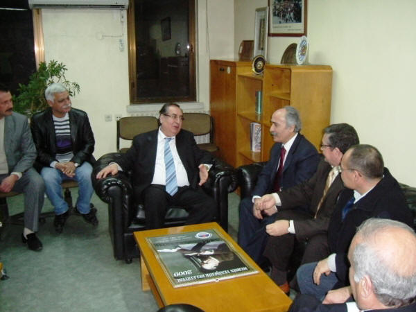 Belediye Başkanları Şubemizi ziyaret ettiler