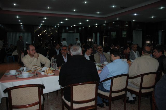 Batman Şube'de iftar yemeği