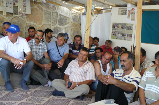 Kent A.Ş. işçilerini ziyaret